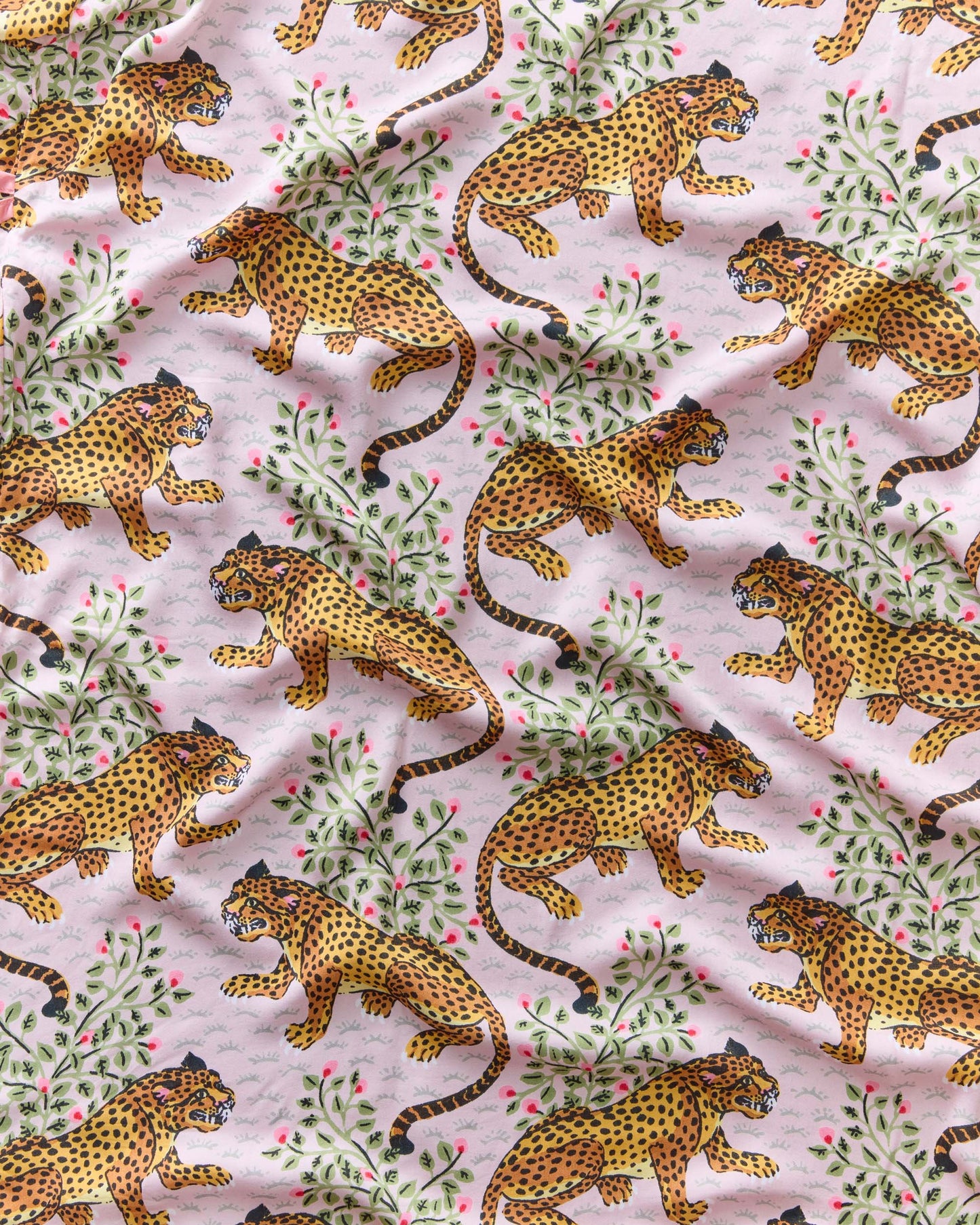 Bagheera - Eco Satin Ruffle Set - Blush - Printfresh