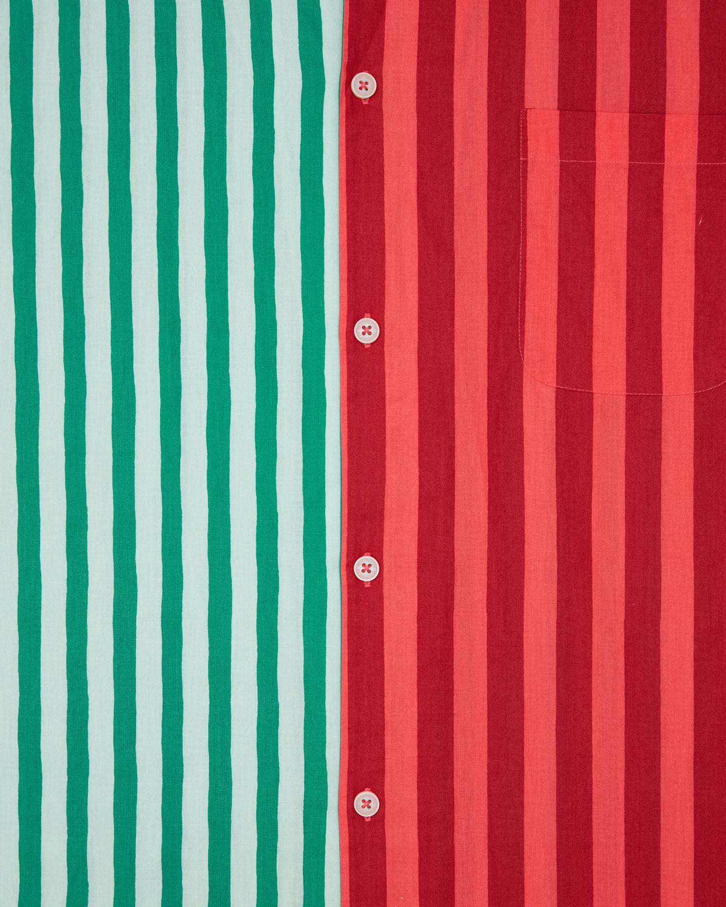 Holiday Stripes - Long PJ Set - Spearmint & Peppermint - Printfresh