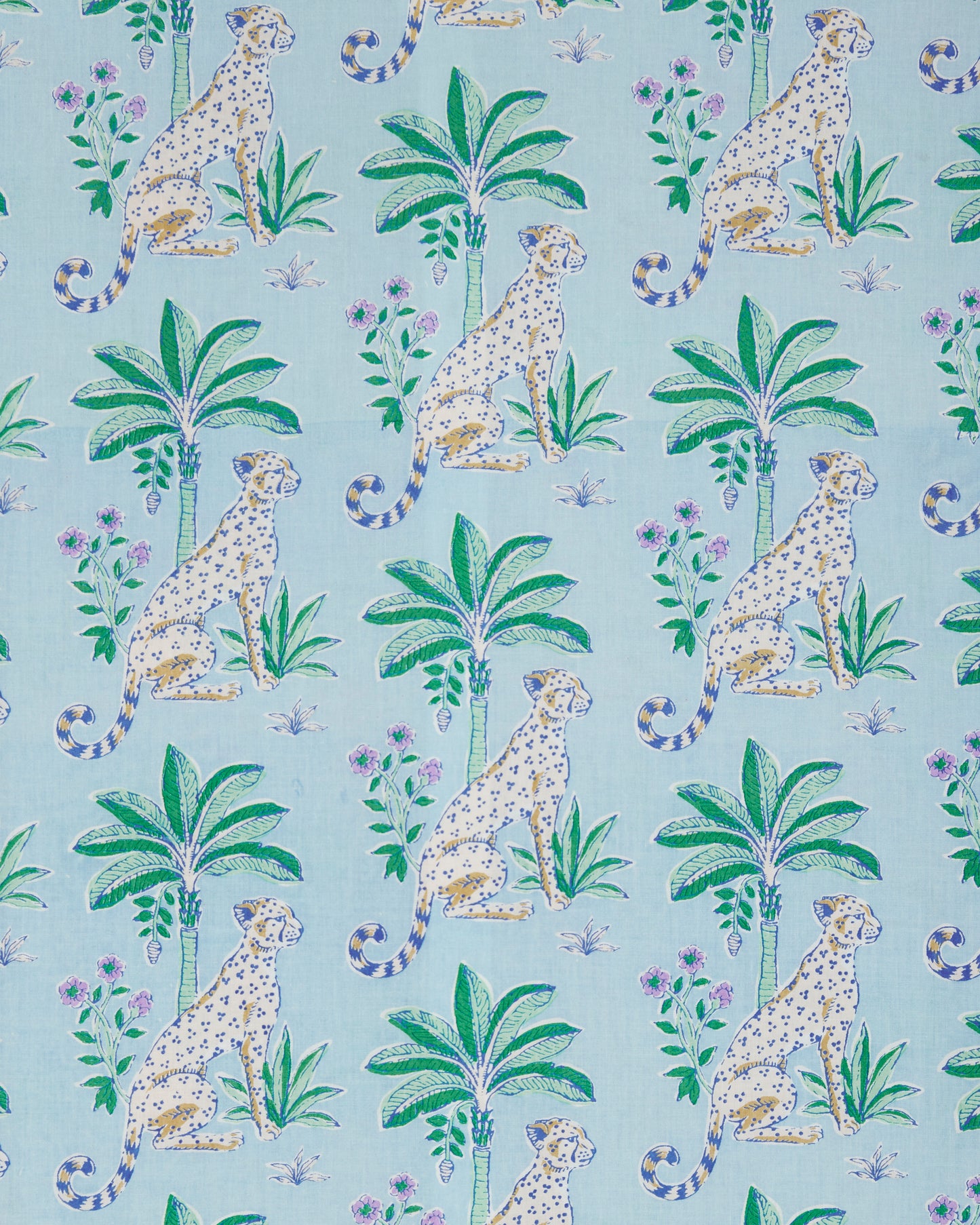 Leopard Mirage - Ocean View Shift - Oasis Sky - Printfresh