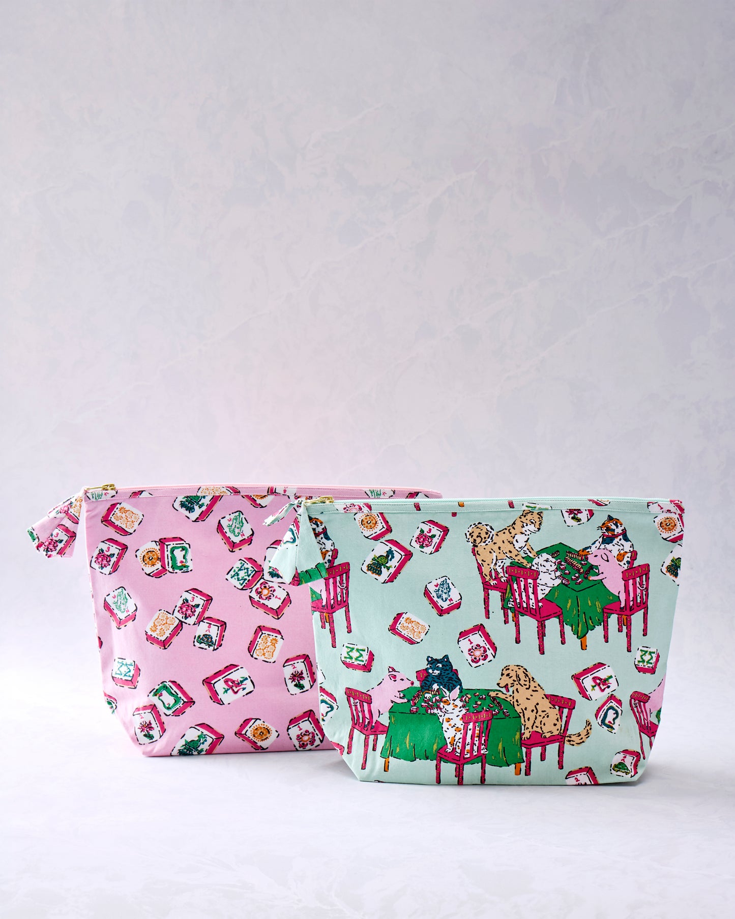 Mah Jongg Menagerie & Lucky Tiles - Essentials Pouch Bundle - Multi