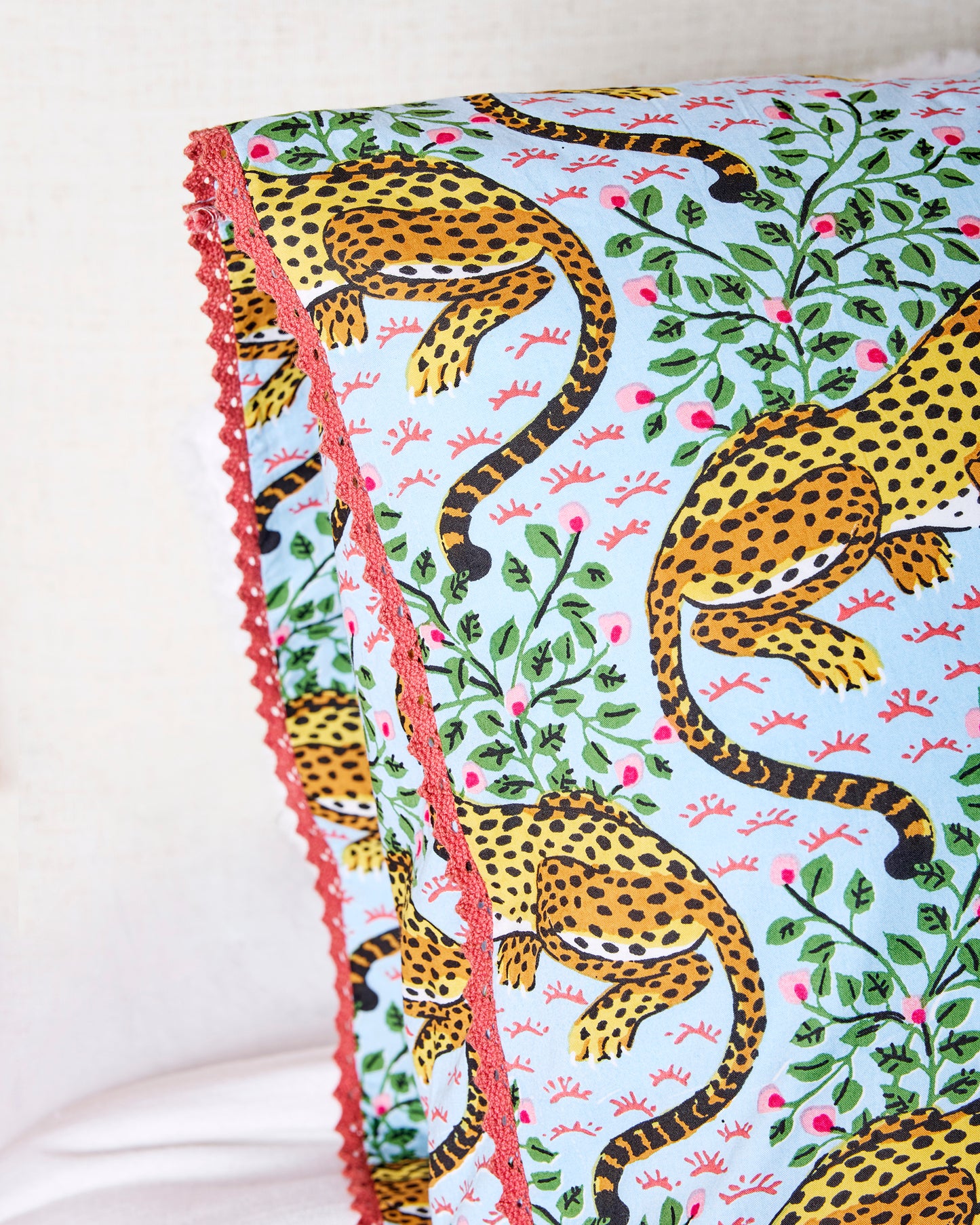 Bagheera - Set of 2 Pillowcase - Pale Blue - Printfresh