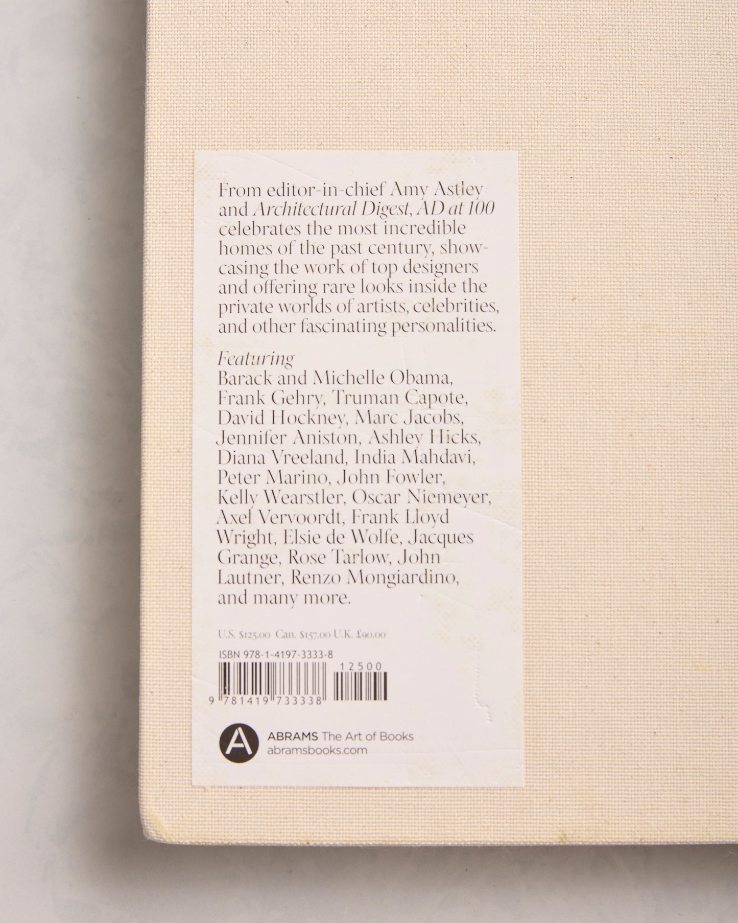 Ivory - Architectural Digest At 100 - Printfresh