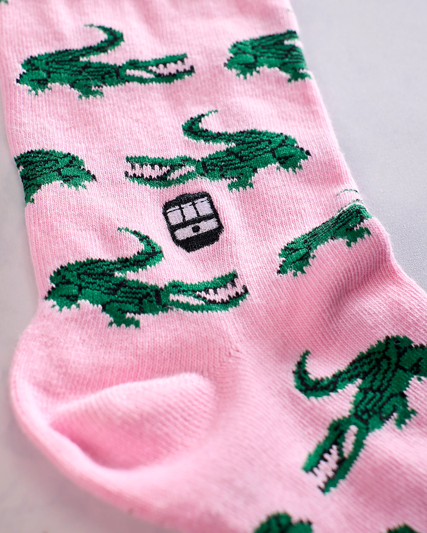 Pink Multi - Men's Gator Socks - Bonfolk