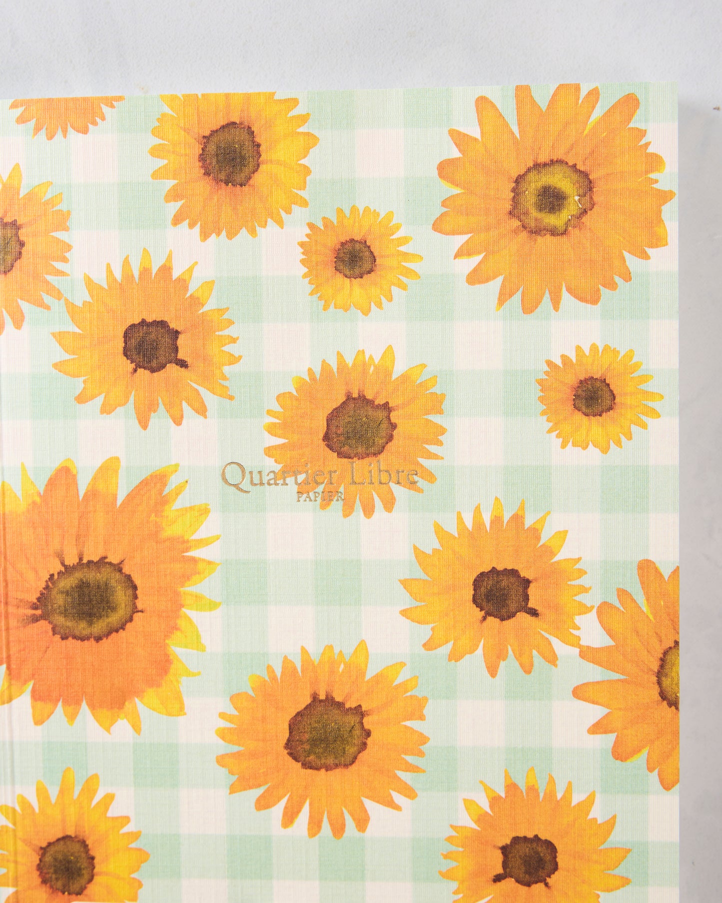 Yellow - Sunflower Journal - Quartier Libre Papier