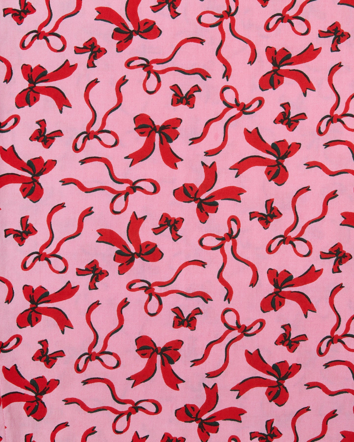 Red Ribbons - PJ Pants - Pink Tinsel - Printfresh