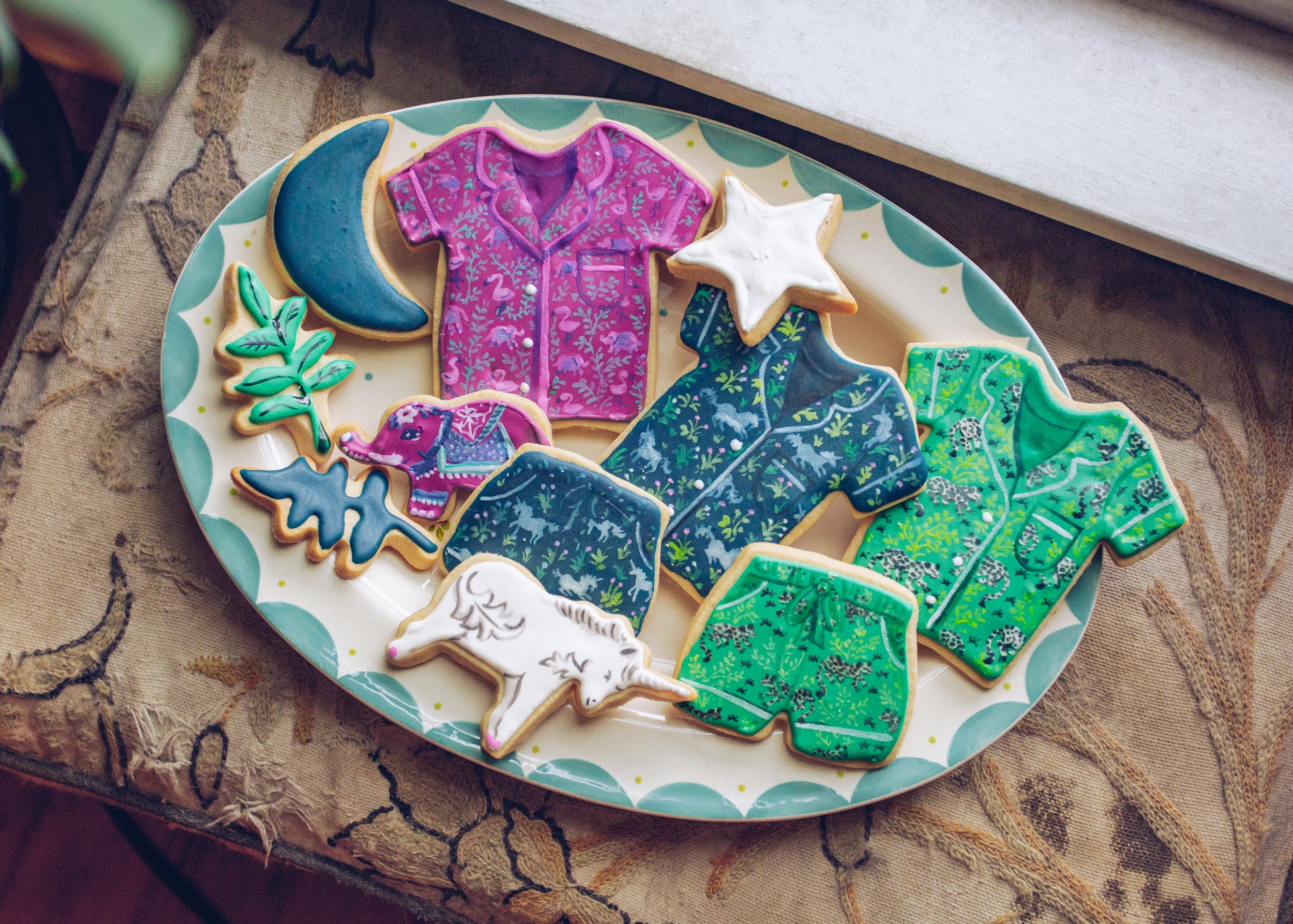 DIY: Painted PJ Cookies