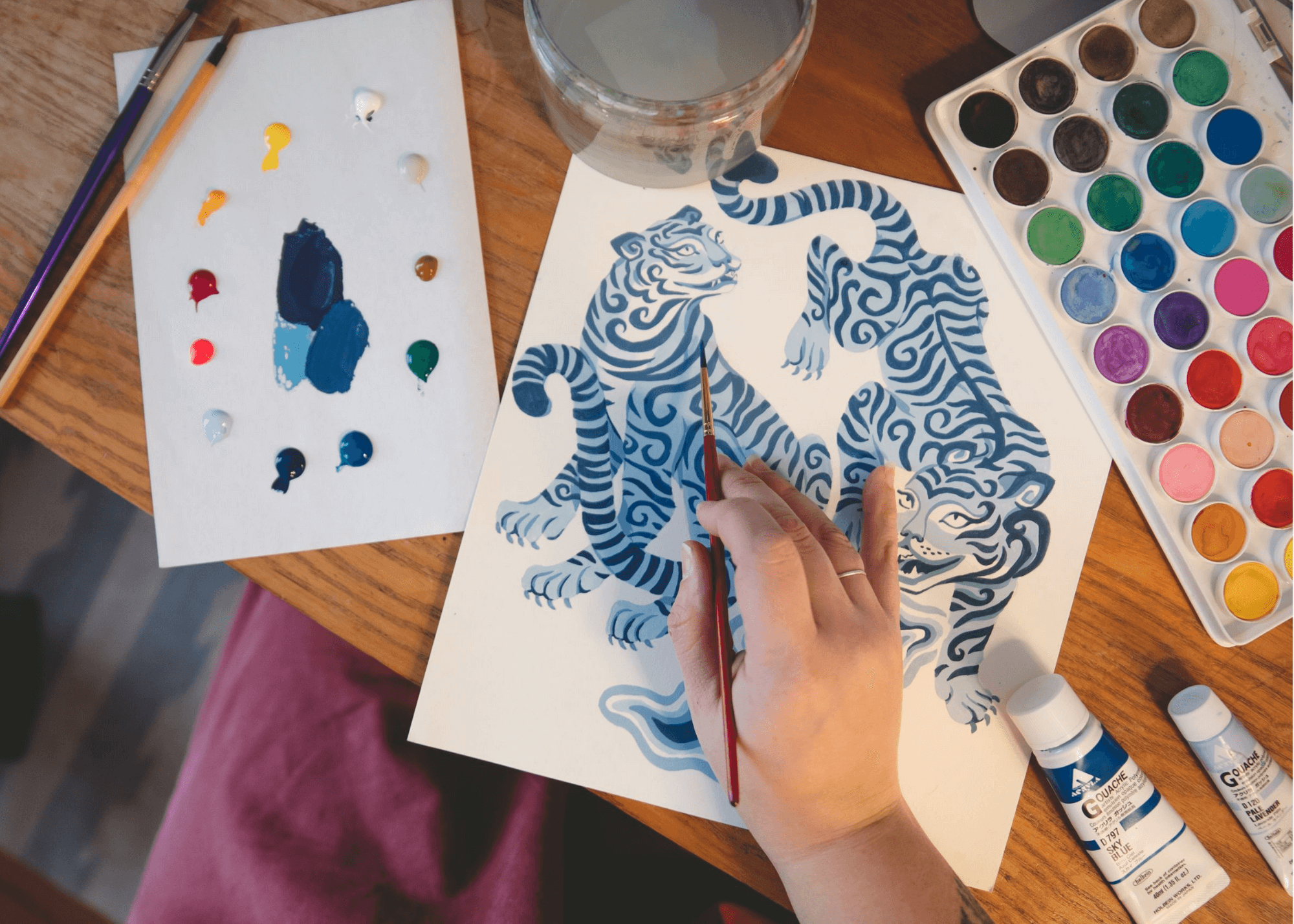Behind the Print: Tiger Queen Pajamas Design Inspiration