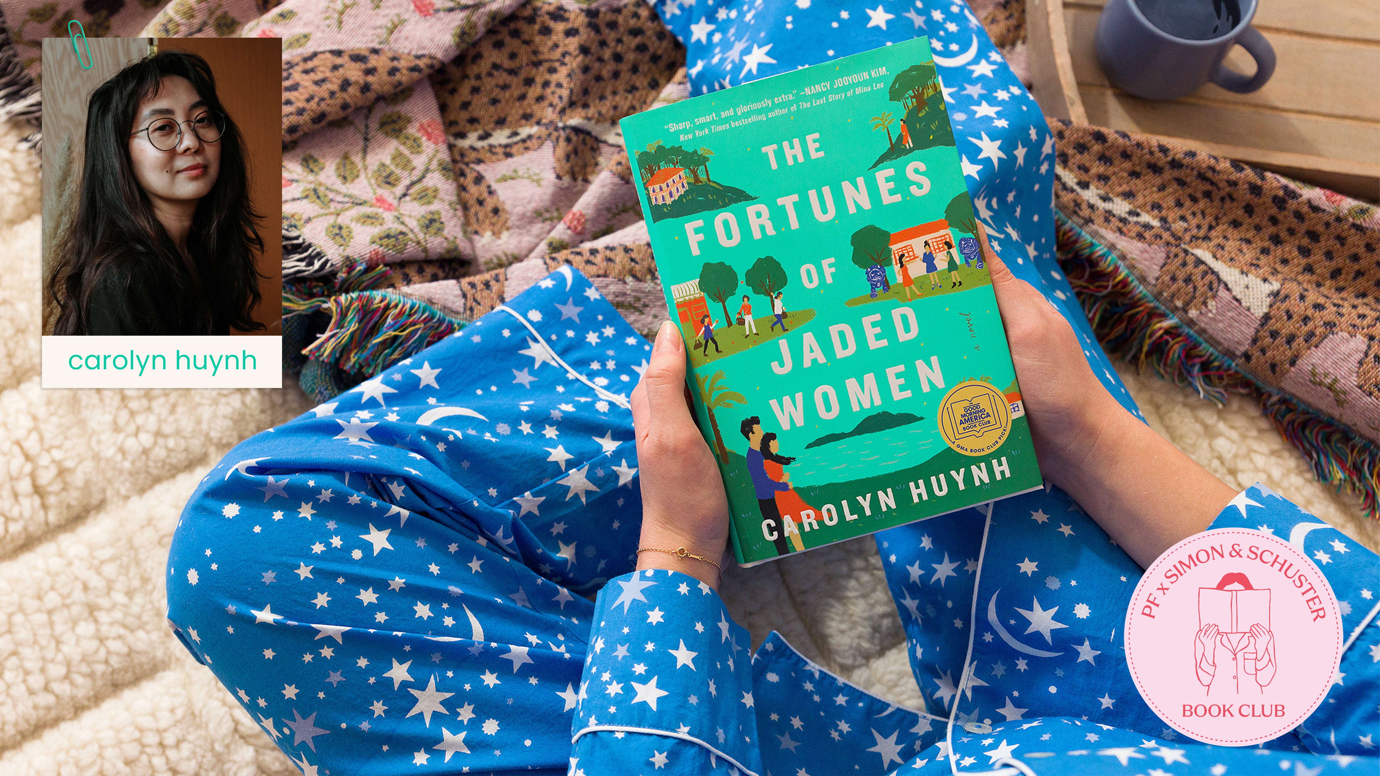 Carolyn Huynh & Printfresh x Simon & Schuster Book Club