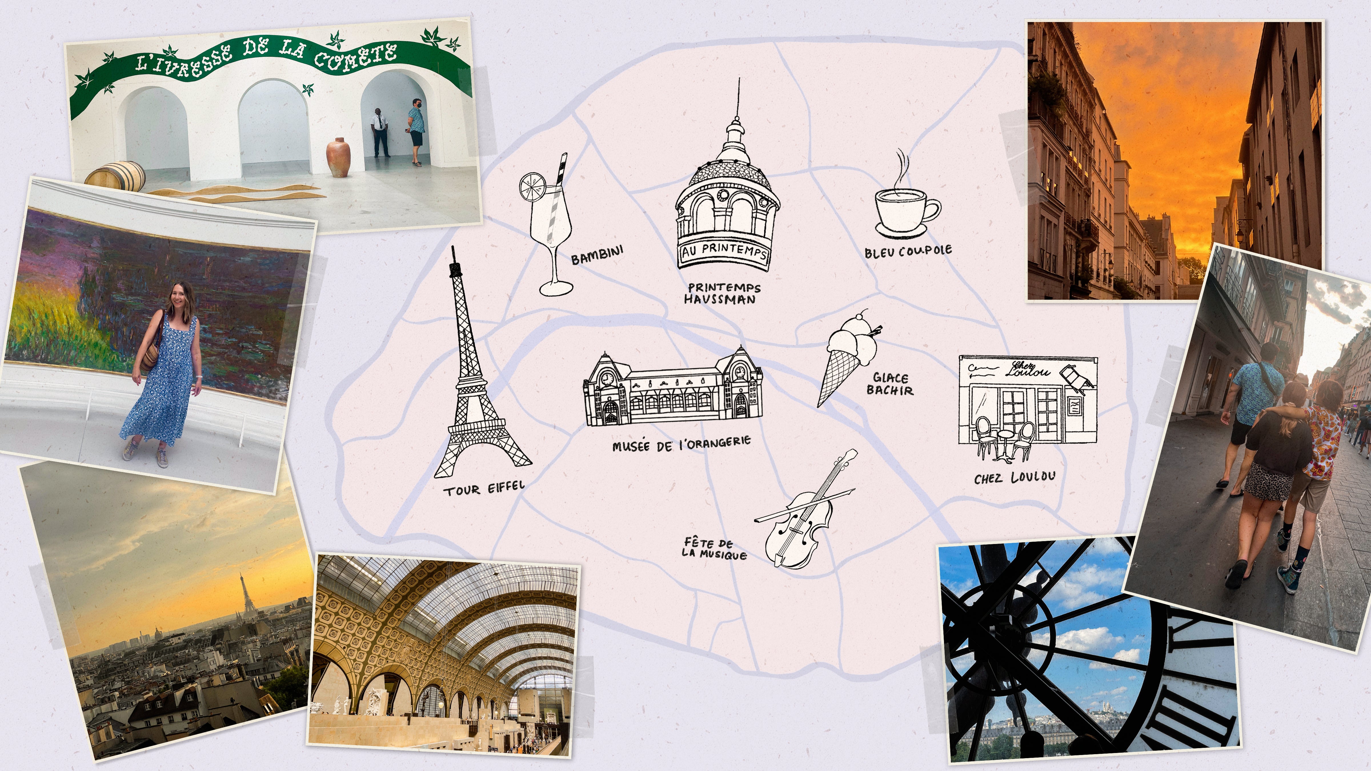 Tour through Paris