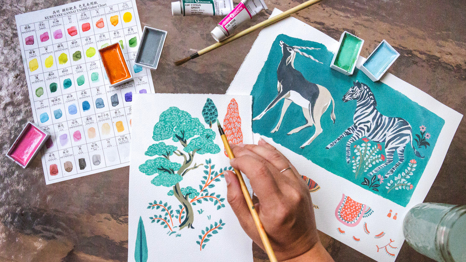 Behind the Print: Antelope’s Forest