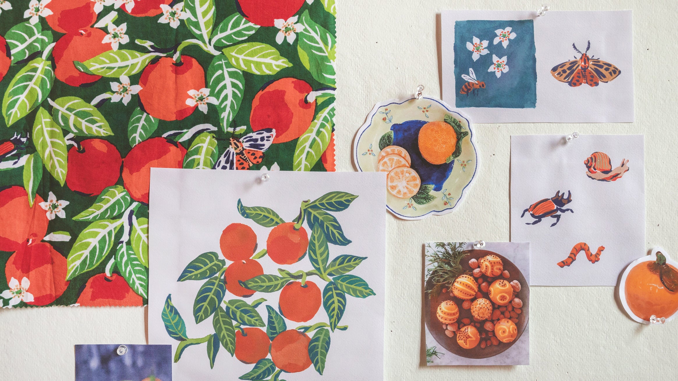 Behind the Print: Orange Grove