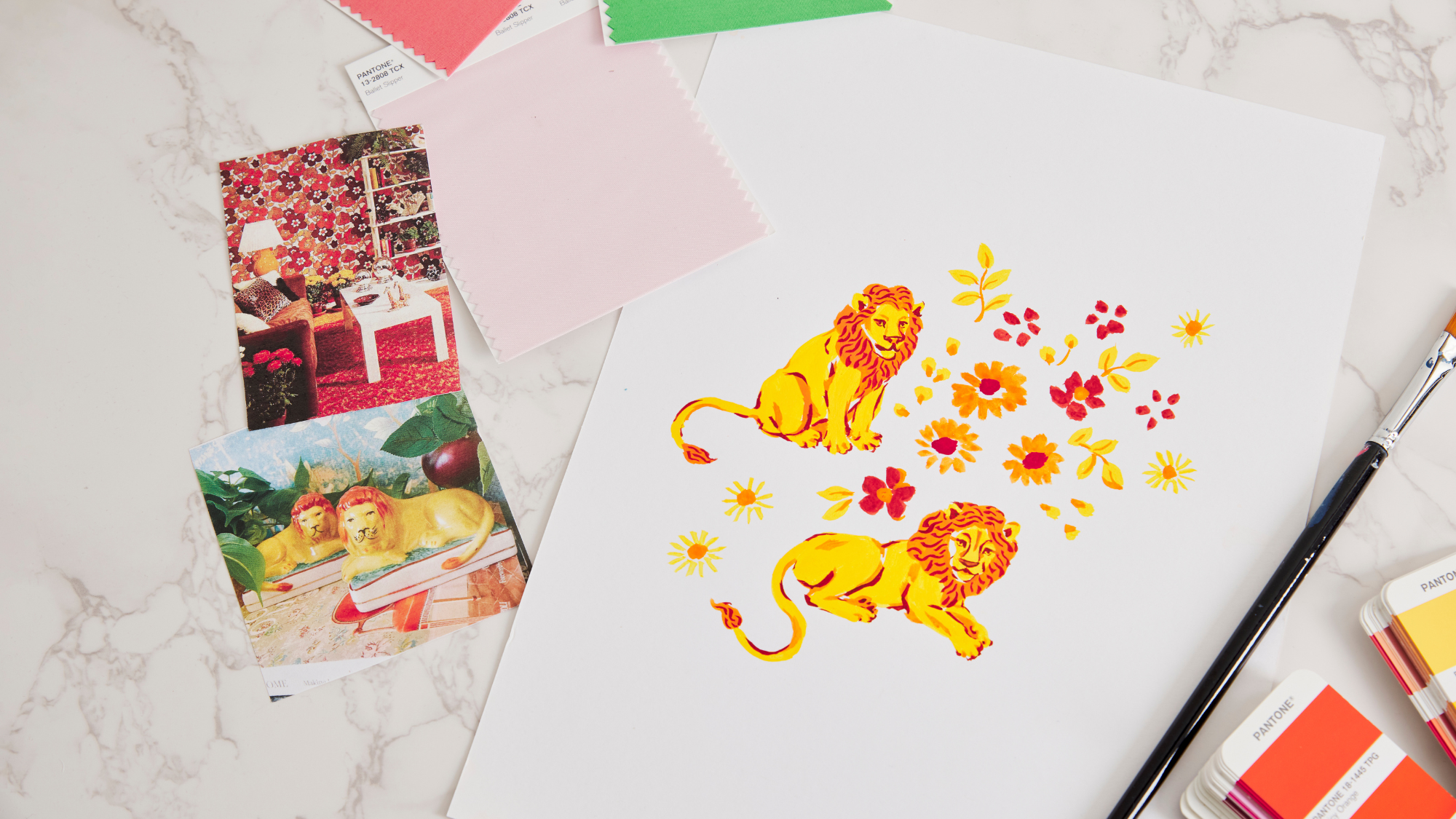 Behind the Print: Flower Power