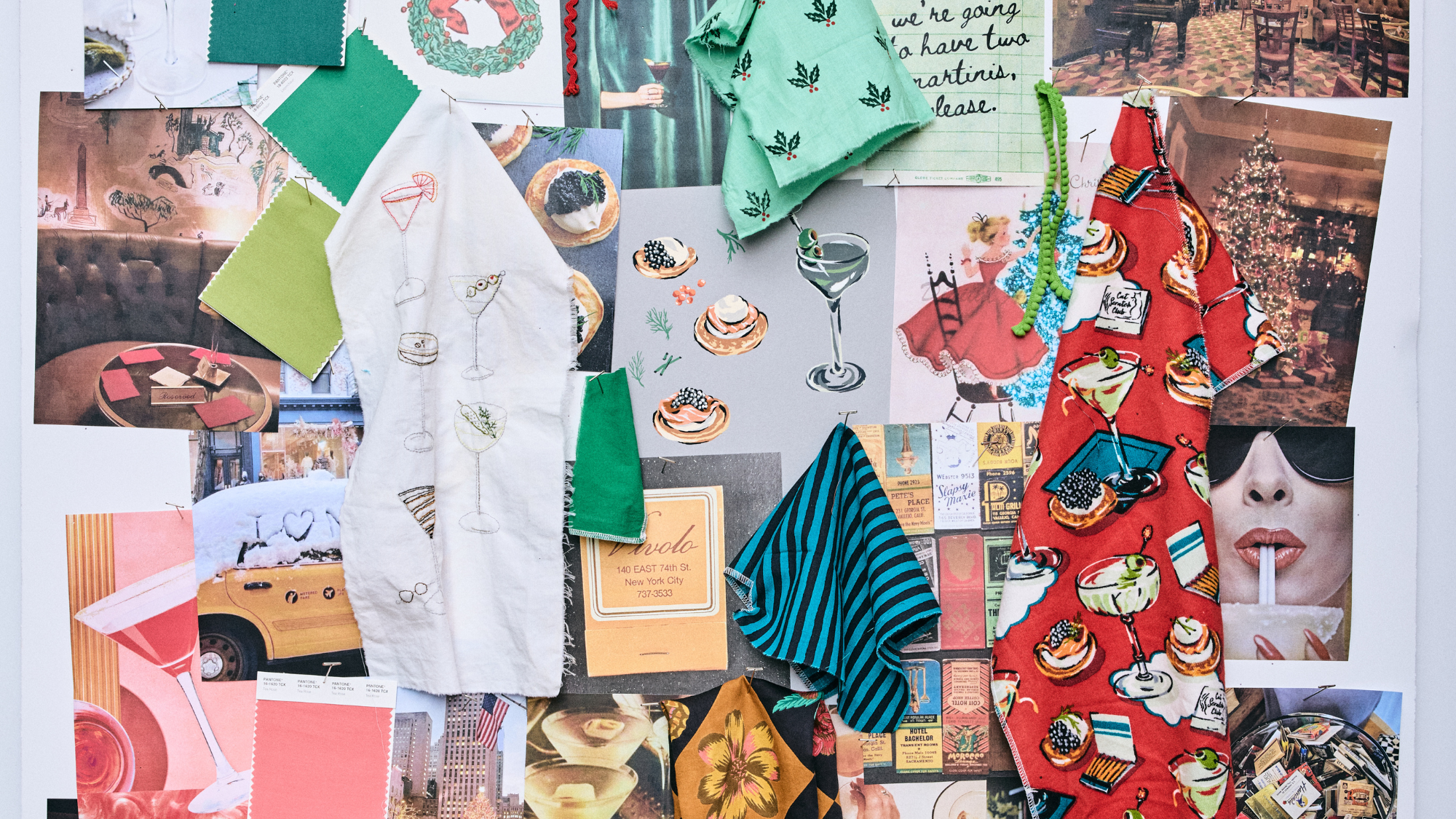 Behind the Print: Blinis & Martinis