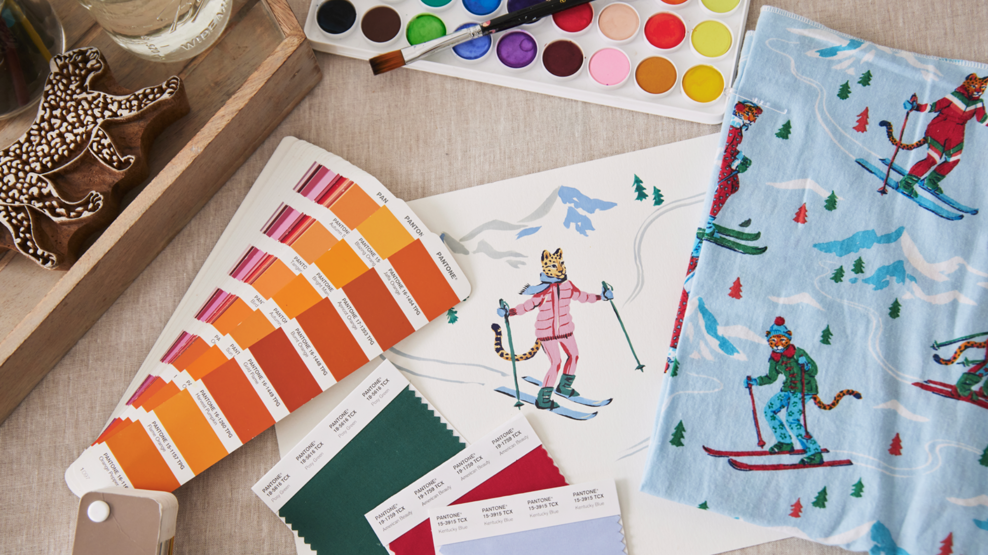 Behind the Print: Hit the Slopes