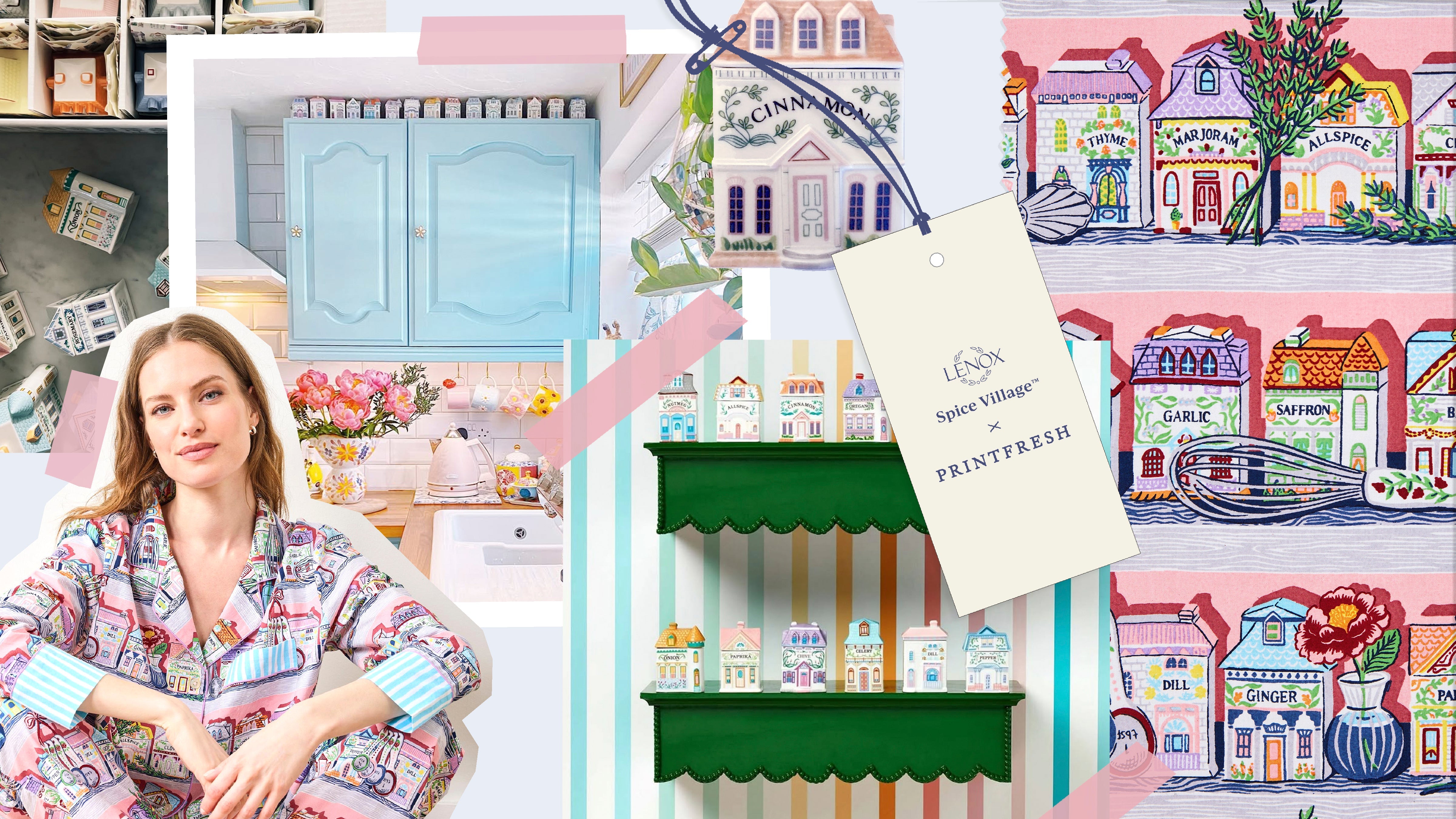 Behind the Collection: Lenox Spice Village x Printfresh