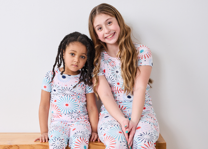 Kids' Pajamas in Playful Hand-Painted Prints