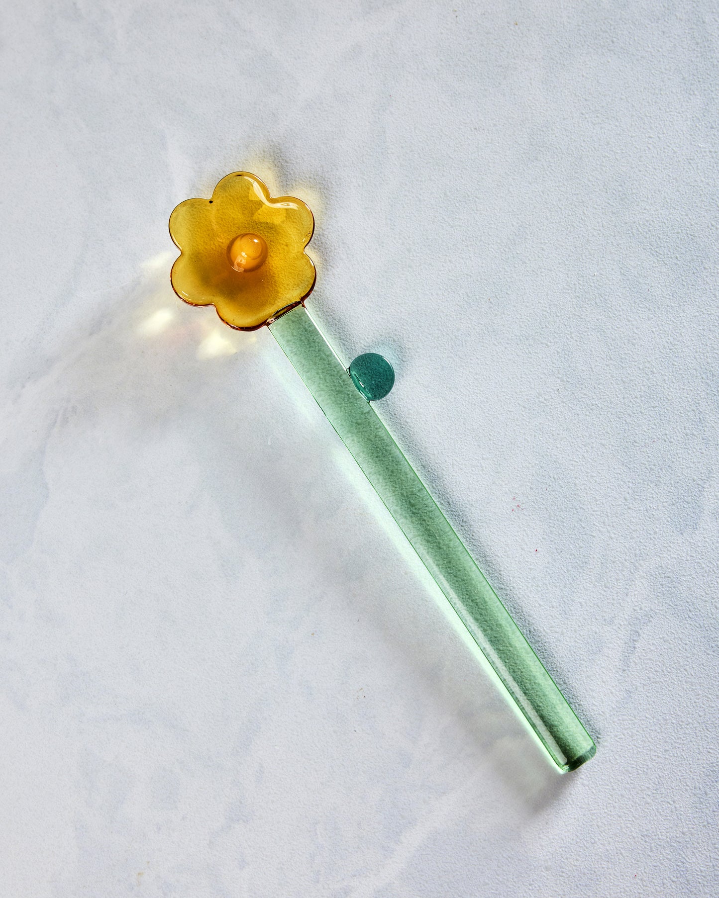 Yellow Combo - Lily Glass Stirring Spoon - TUTU Home - Printfresh