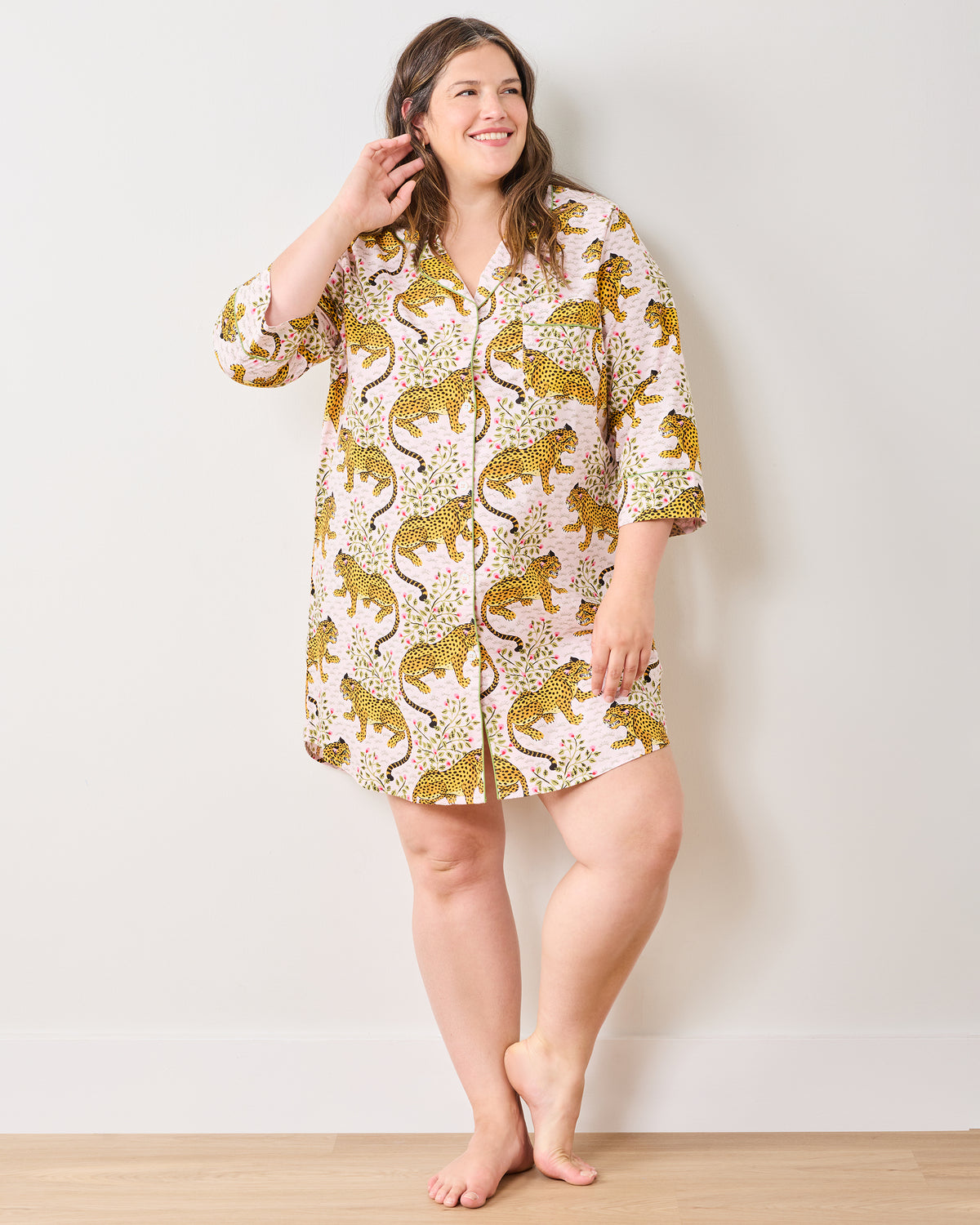 Bagheera - Sleep Shirt - Blush - Printfresh