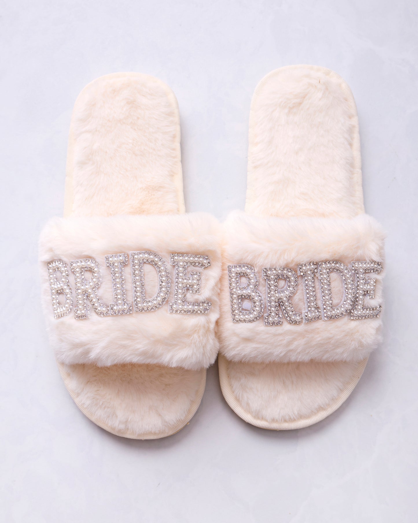 Ivory - Bride Pearl Slipper - Printfresh