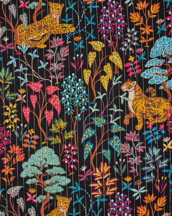 Garden Menagerie - Macy Dress - Ink - Printfresh