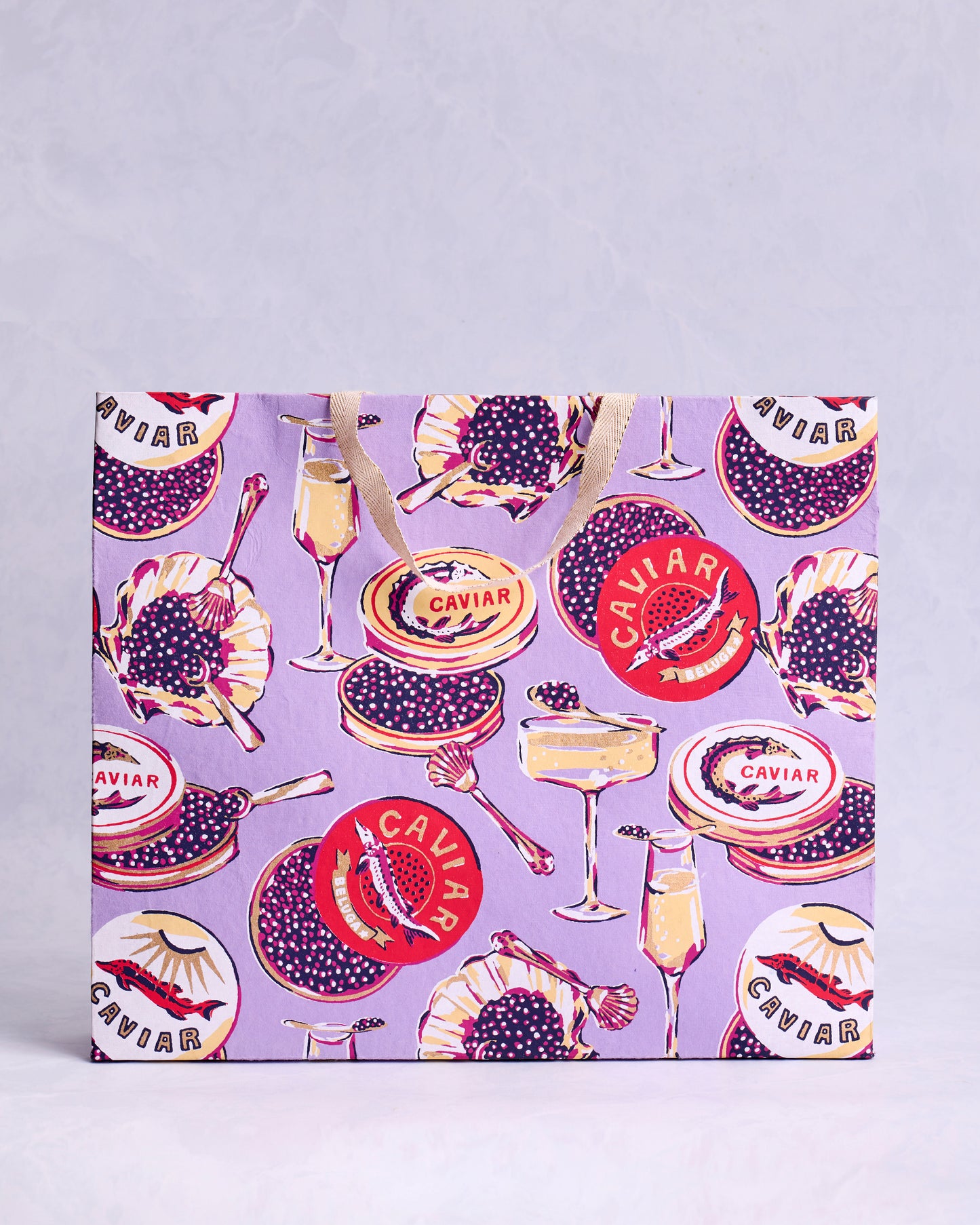 Champagne & Caviar - Paper Gift Bag - Lavender Spritz - Printfresh