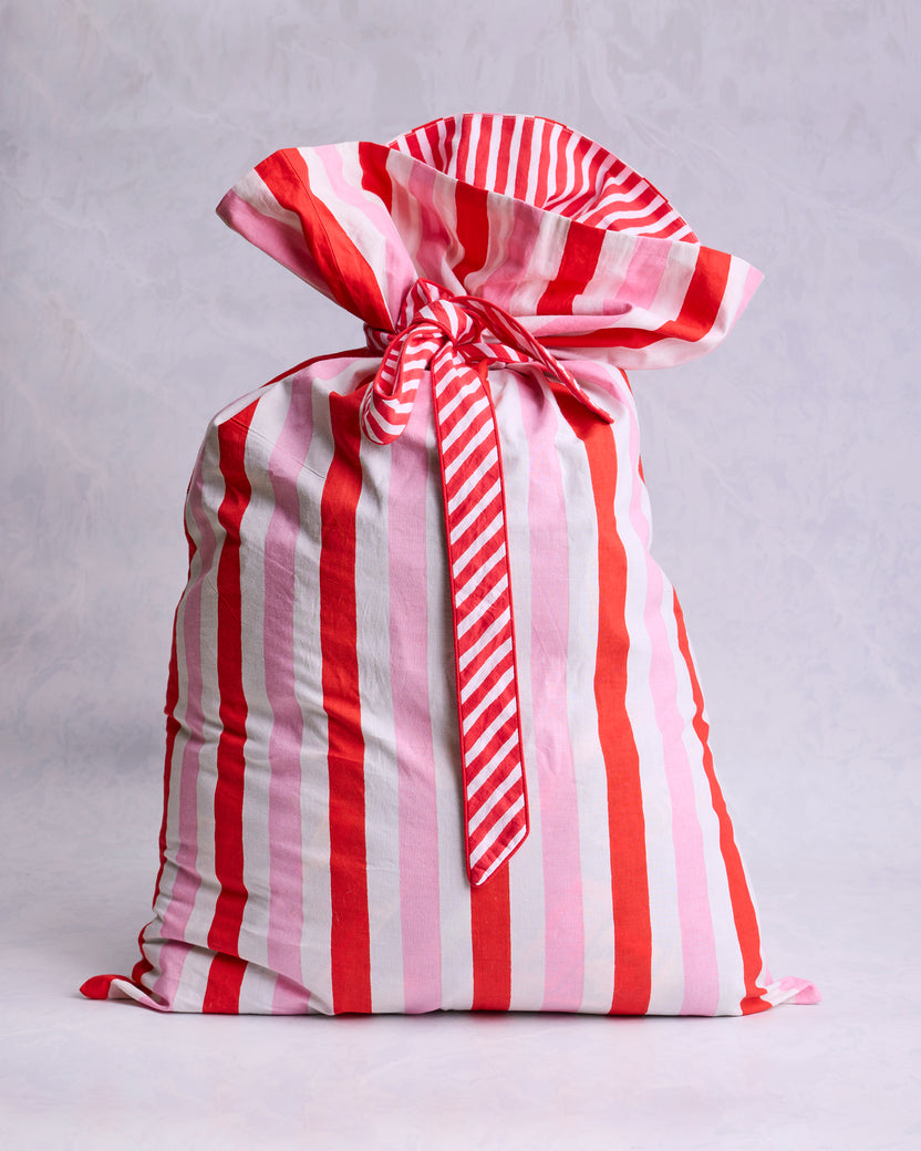 Gift Wrapping - Gift Sack - Peppermint Swirl - Printfresh