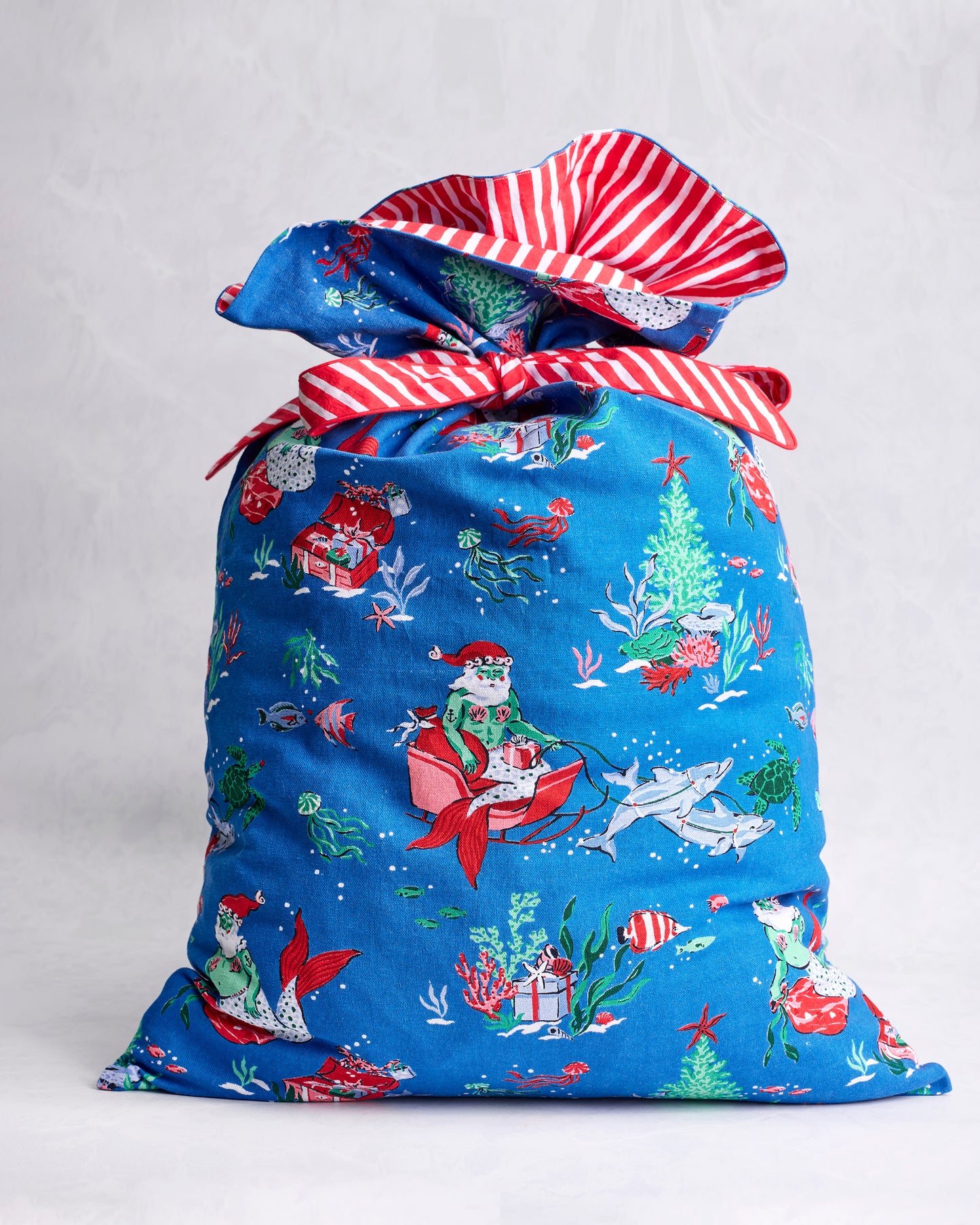Merry Mermen - Gift Sack - Dolphin Tail - Printfresh