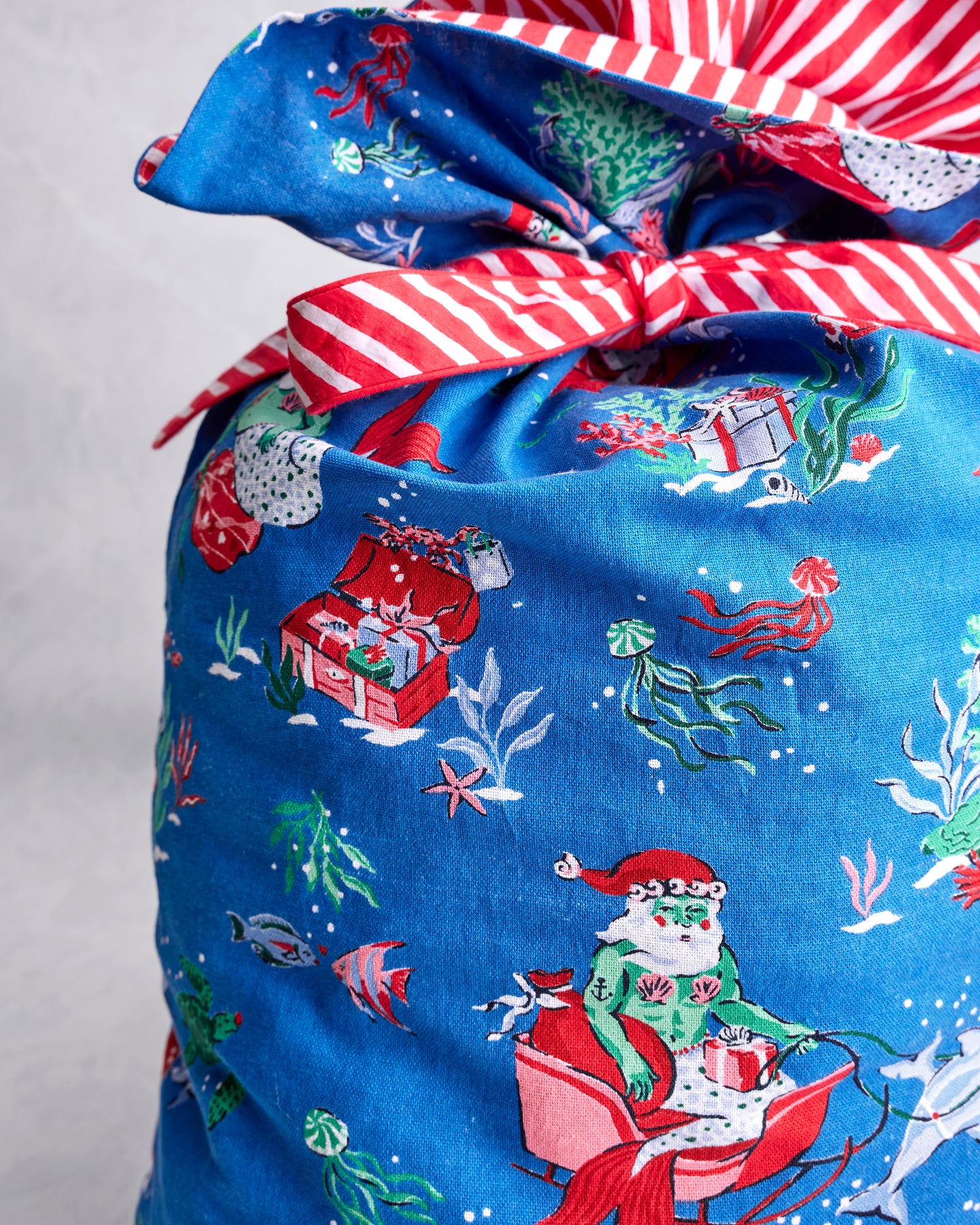 Merry Mermen - Gift Sack - Dolphin Tail - Printfresh