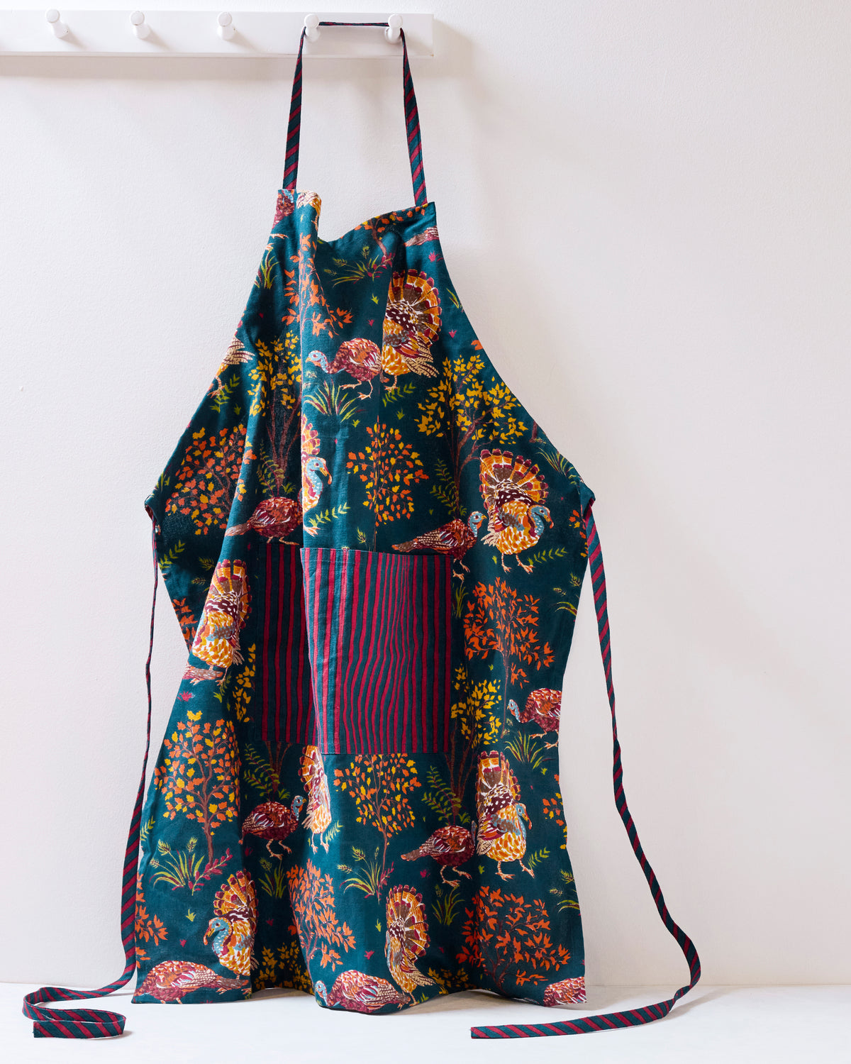 Turkey Trot - Apron - Midnight Navy - Printfresh