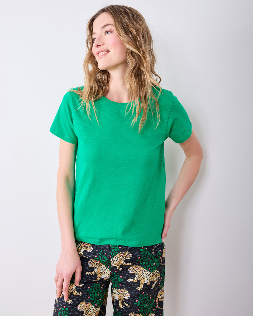 Green Gumdrop - Saturday Tee - Knit T-Shirt - Printfresh