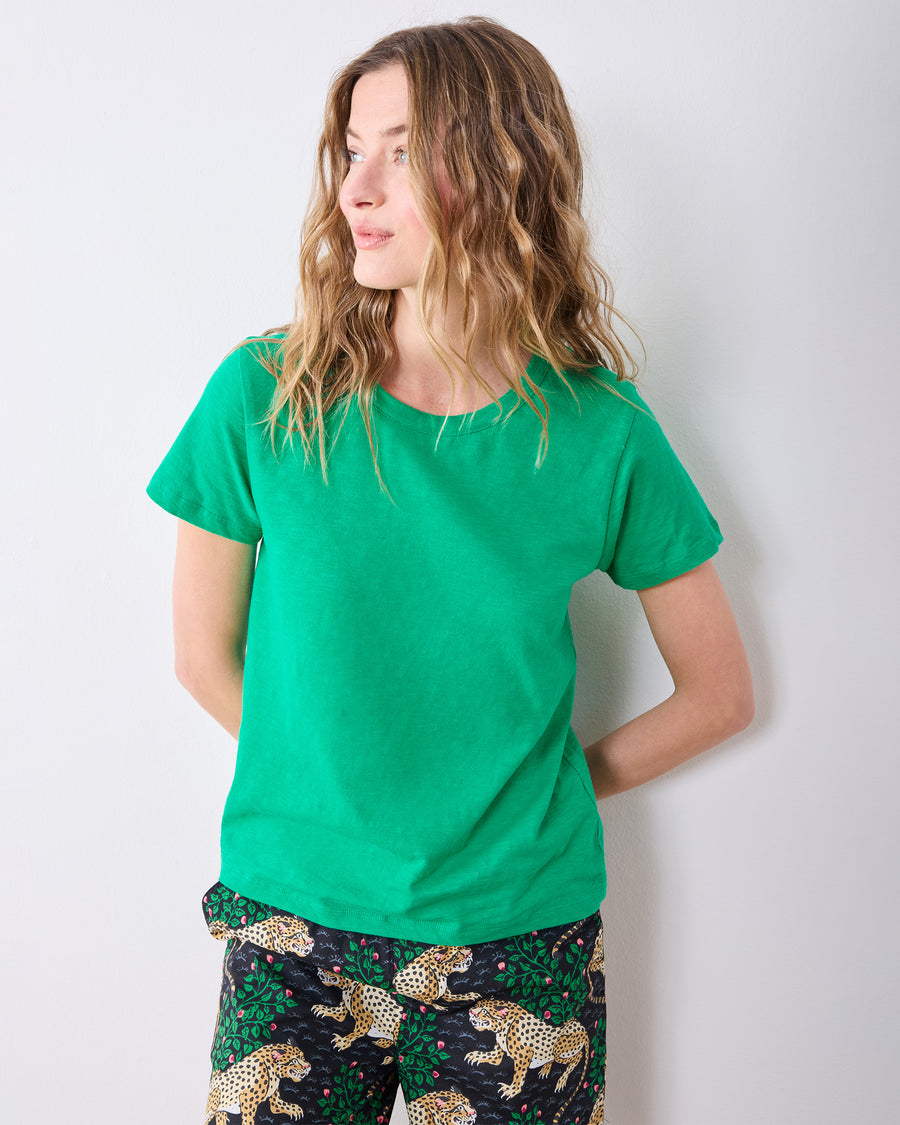 Green Gumdrop - Saturday Tee - Knit T-Shirt - Printfresh