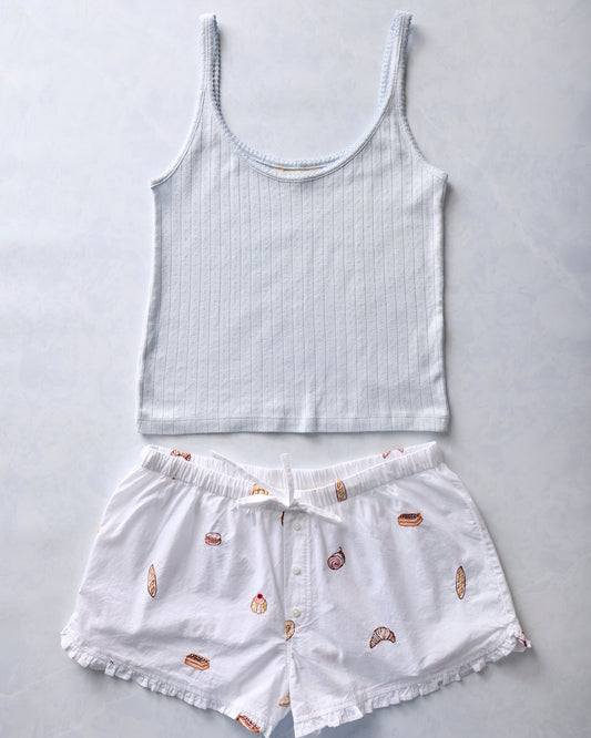 Freshly Baked - Esme Tank & Ruffle Shorts Bundle - Multi - Printfresh