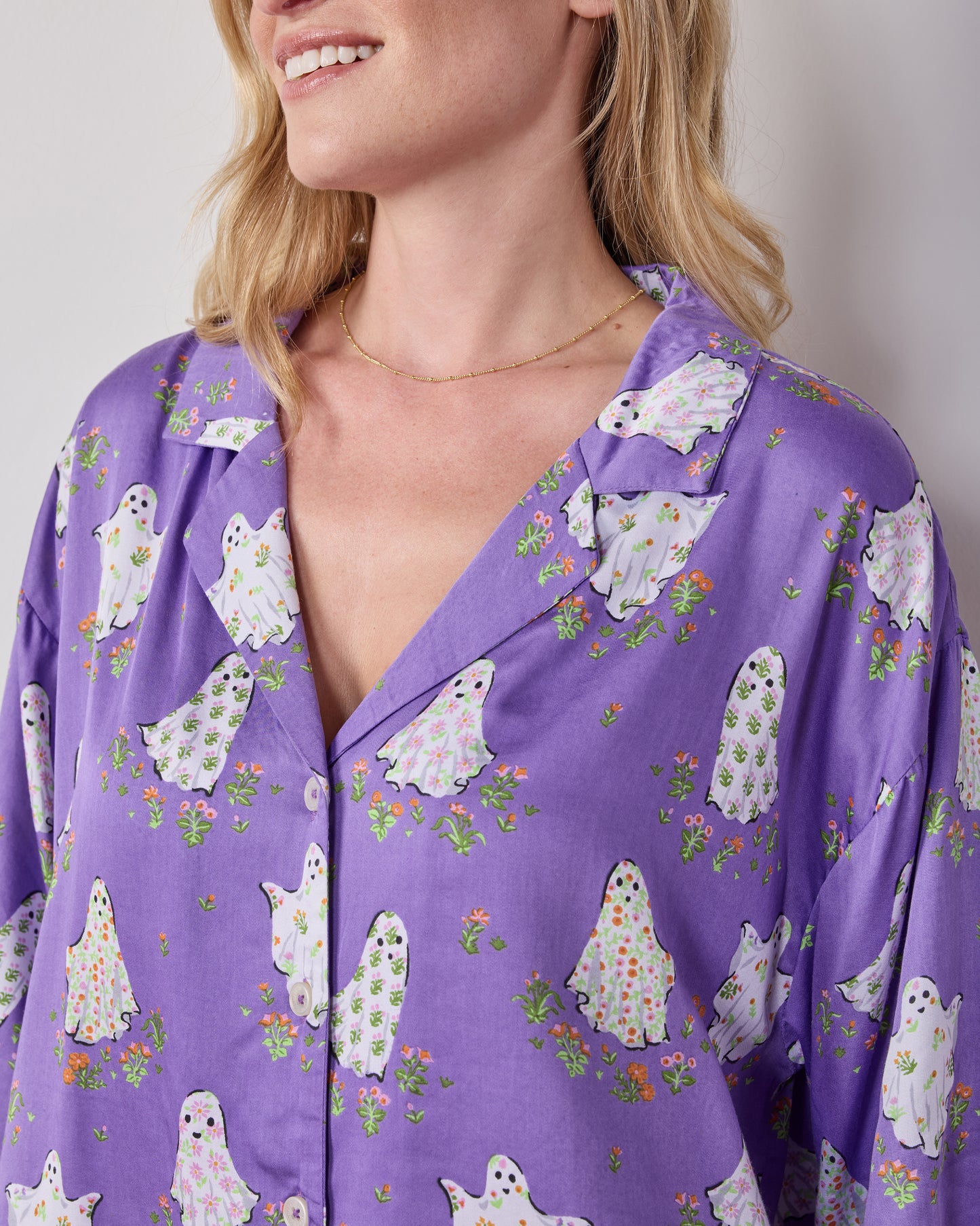 Gardening Ghosts - Petite Eco Satin Wildest Dreams Set - Eerie Amethyst
