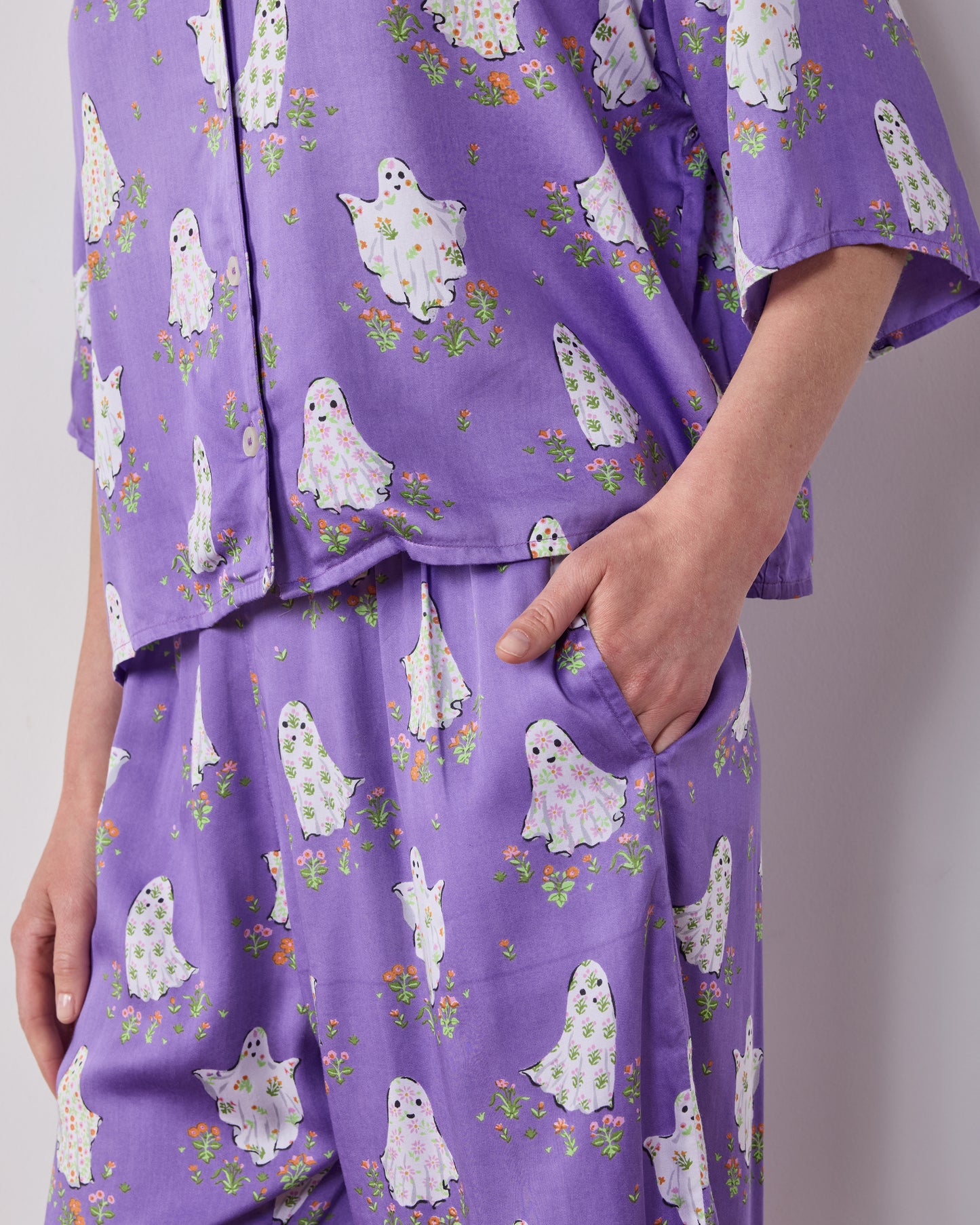 Gardening Ghosts - Eco Satin Wildest Dreams Set - Eerie Amethyst