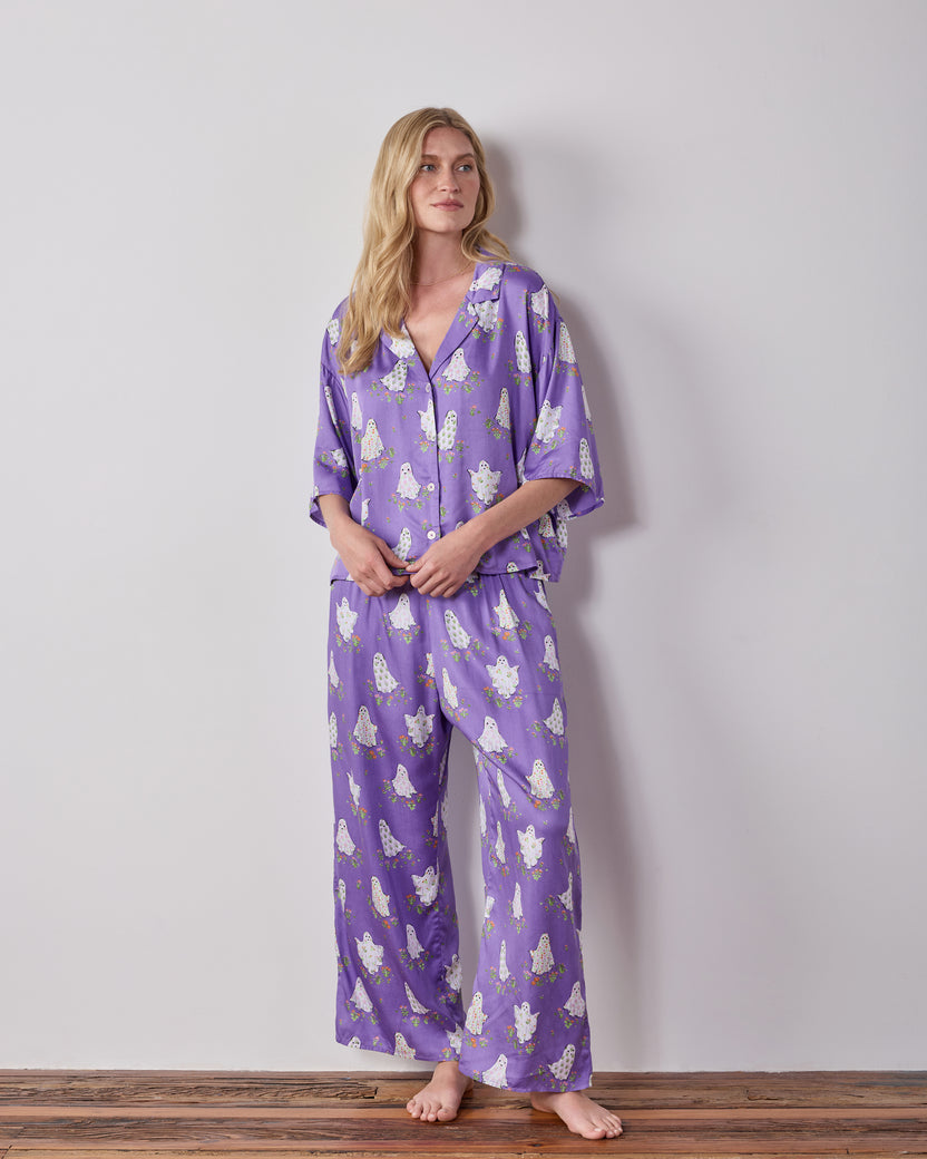 Gardening Ghosts - Eco Satin Wildest Dreams Set - Eerie Amethyst