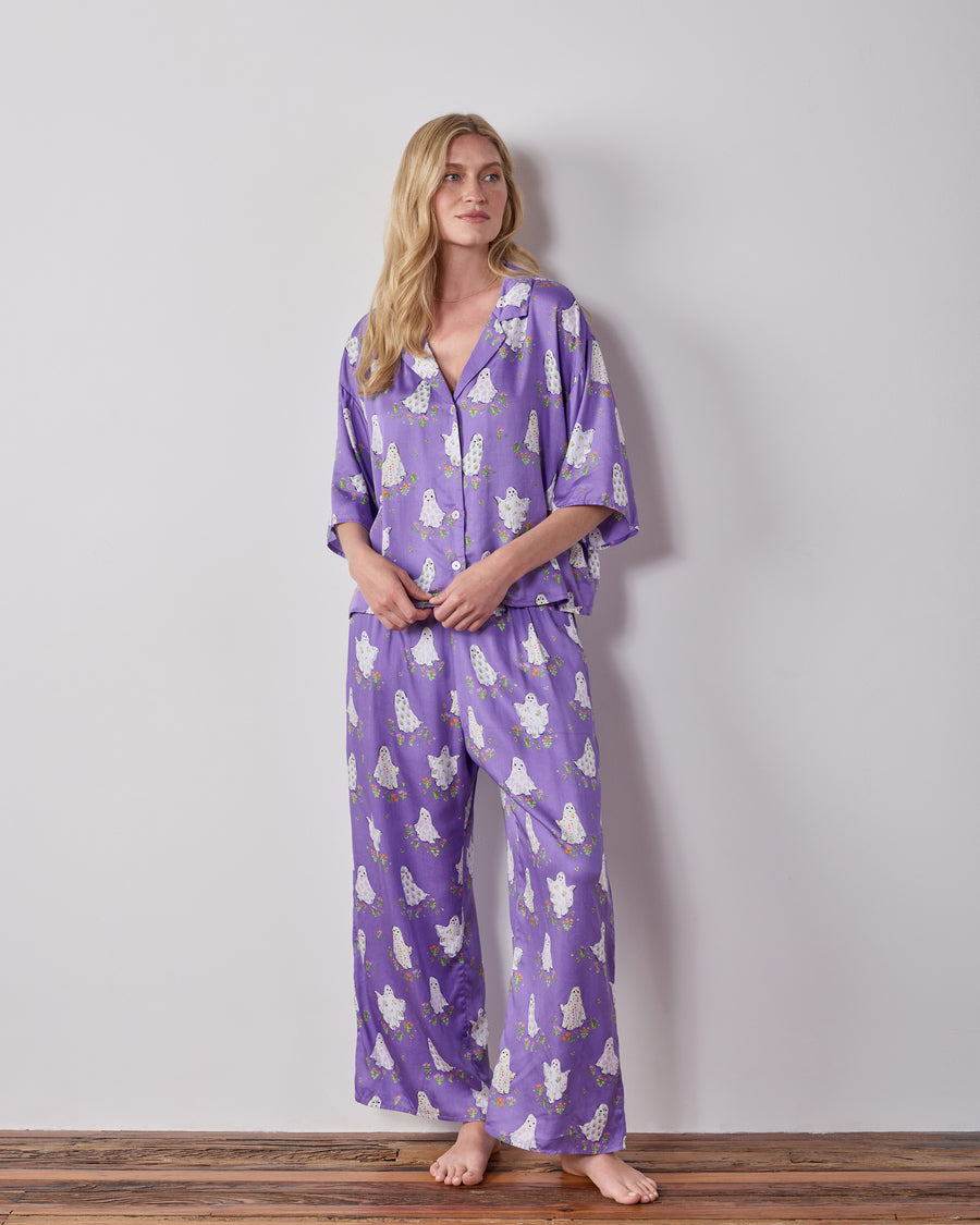Gardening Ghosts - Petite Eco Satin Wildest Dreams Set - Eerie Amethyst