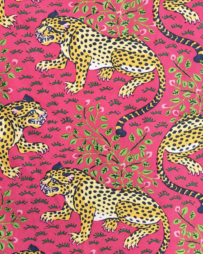 Bagheera - PJ Shorts - Hot Pink - Printfresh