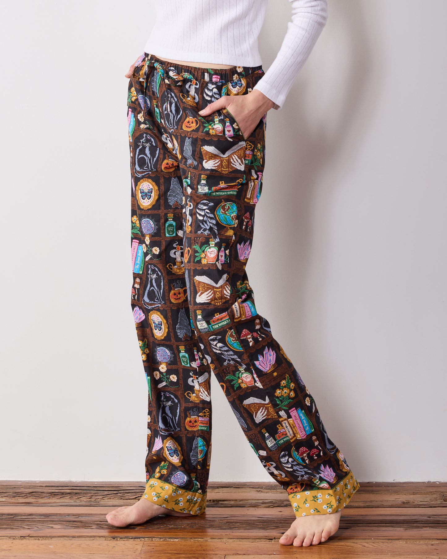 Enchanted Study - PJ Pants - Obsidian