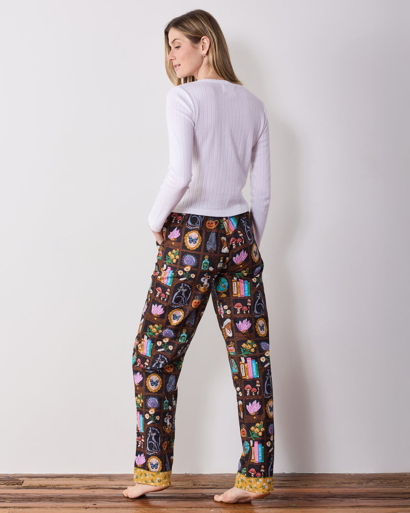 Enchanted Study - PJ Pants - Obsidian