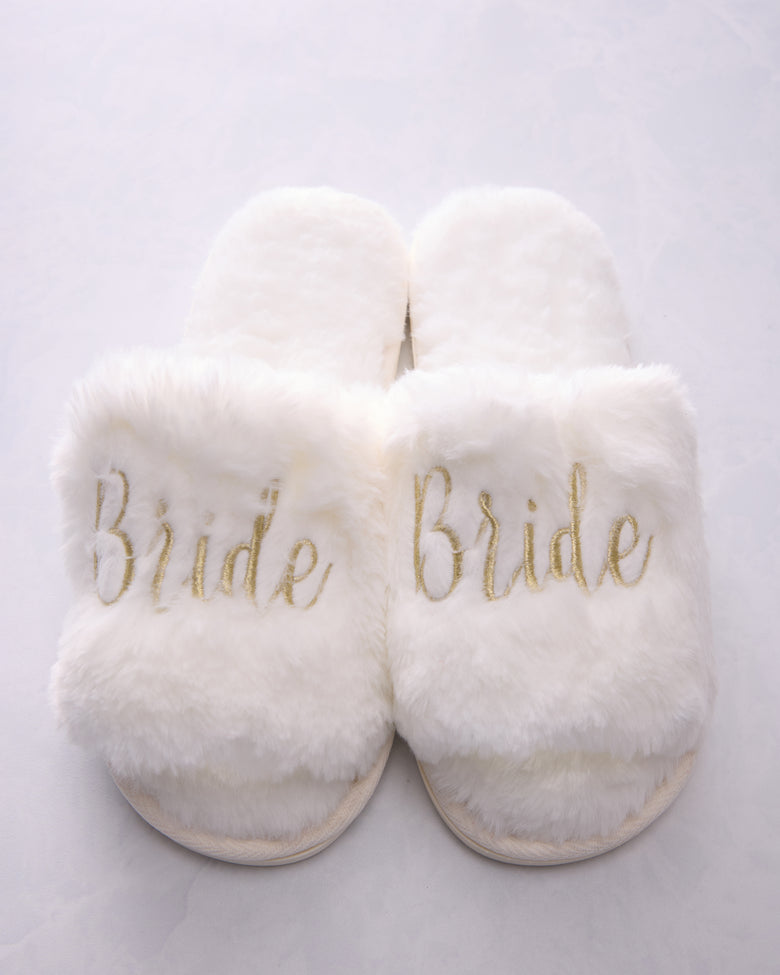 Ivory - Bride Slippers - Shiraleah - Printfresh