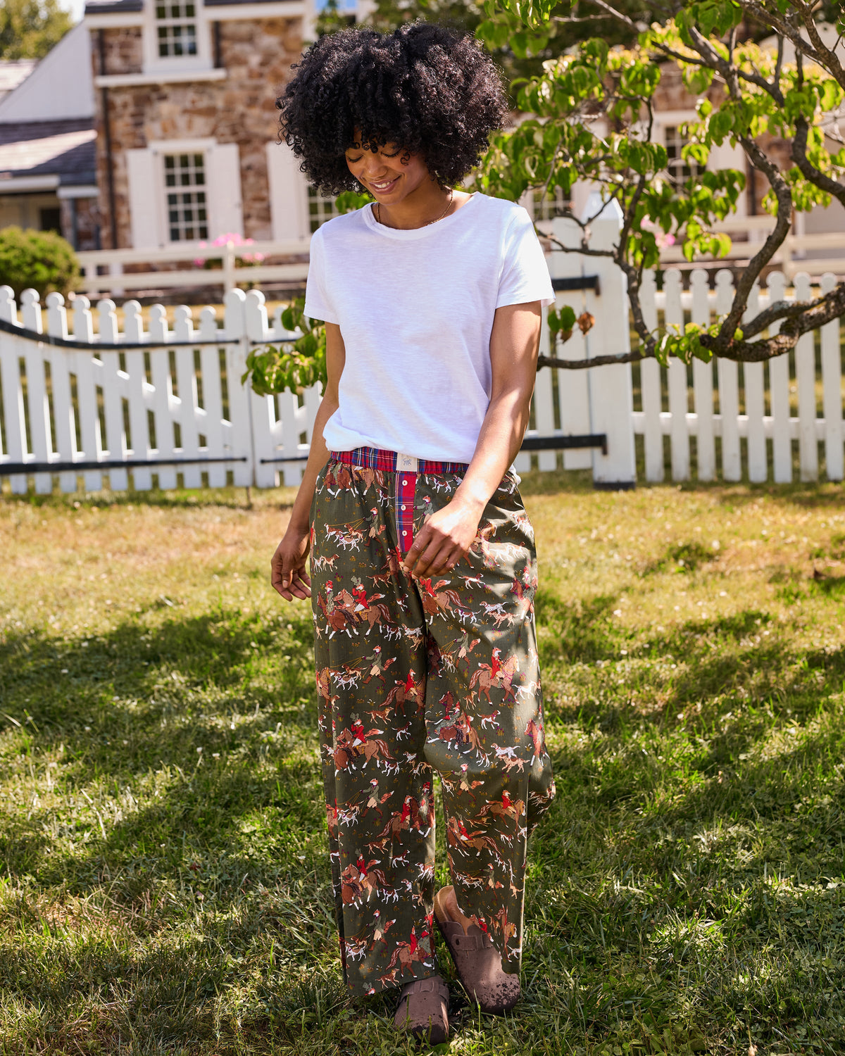 Fox & Hounds - Tall Nola PJ Pants - Pine Grove