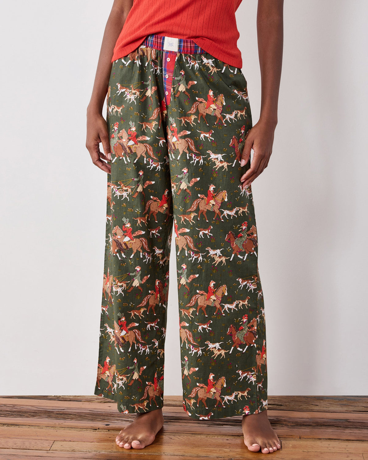 Fox & Hounds - Tall Nola PJ Pants - Pine Grove