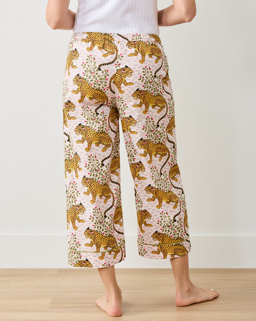 Bagheera - Cropped PJ Pants - Blush - Printfresh