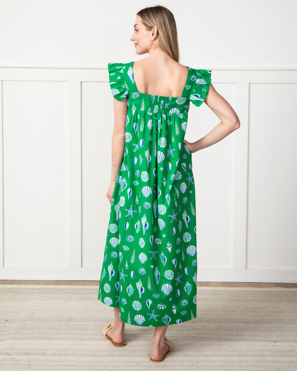 Beachcomber - Shoreline Dress - Golf Greens - Printfresh