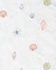 Embroidered Shells - Cami Cropped Pants Set - Sand - Printfresh