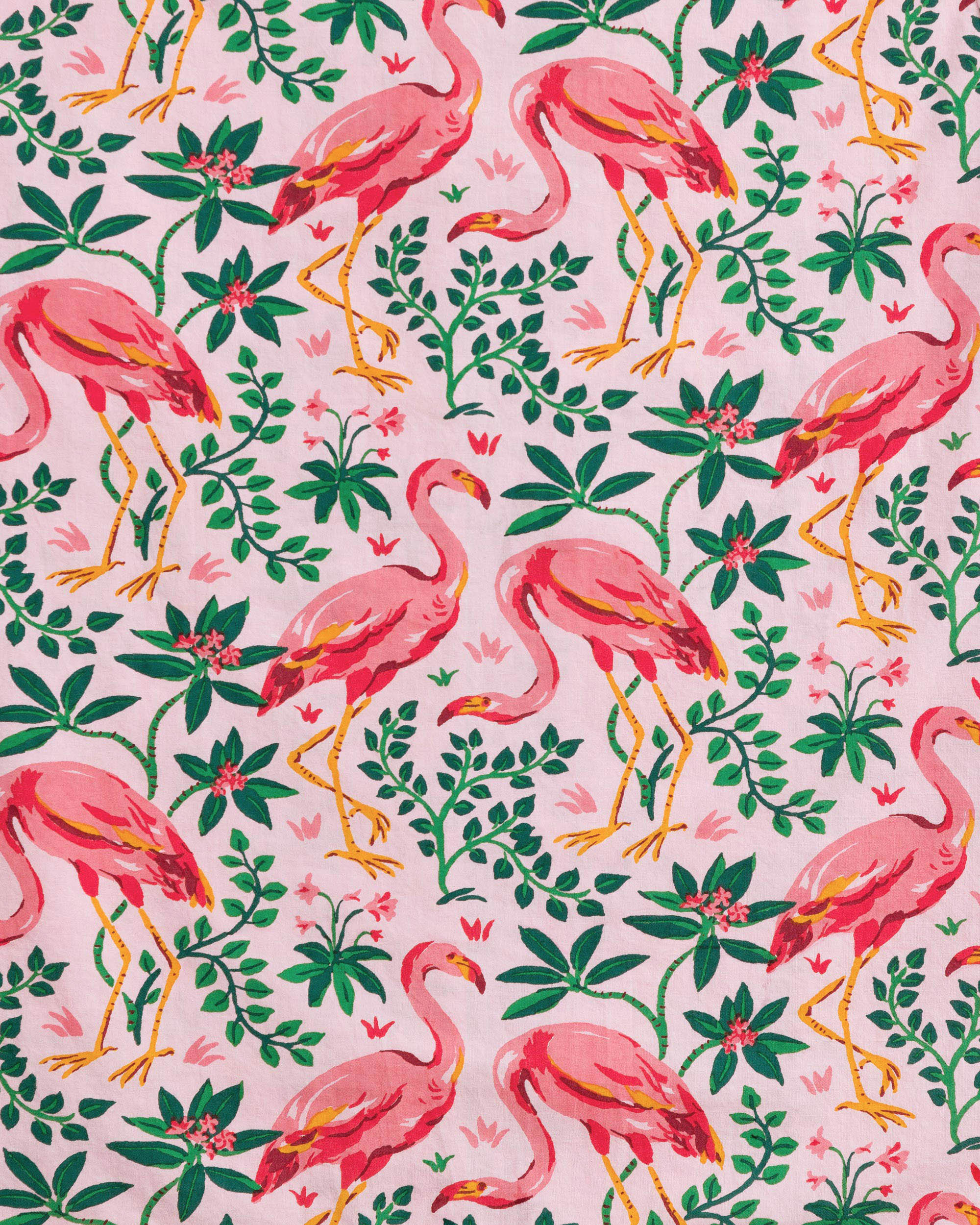 Flock of Flamingos - Robe - Rose - Printfresh