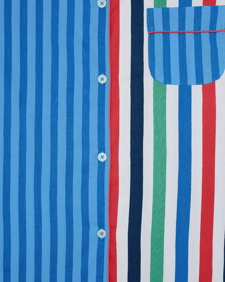 Gift Wrapping - Long PJ Set - Nautical Stripe - Printfresh