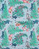 Frisky Firs - Flannel Sleep Shirt - Twinkling Blue - Printfresh