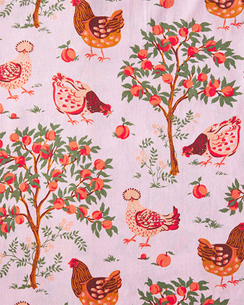 Hen House - Short PJ Set - Ballet Pink - Printfresh