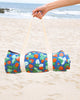 Strawberry Fields - Picnic Blanket - Queen Blue - Printfresh